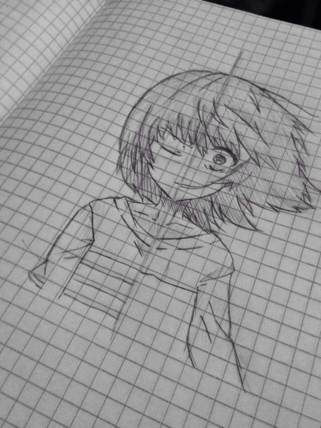 Undertale Frisk And Chara Drawing Anime Amino