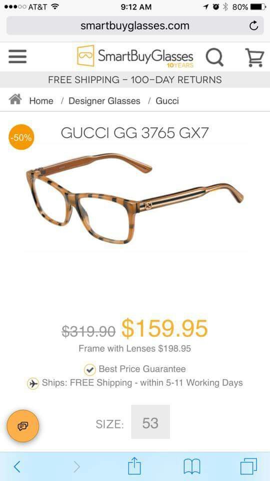 707 gucci glasses