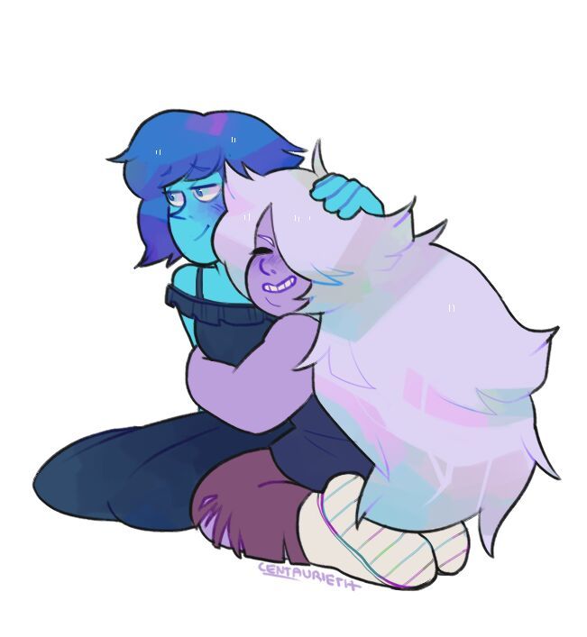 lapis and amethyst