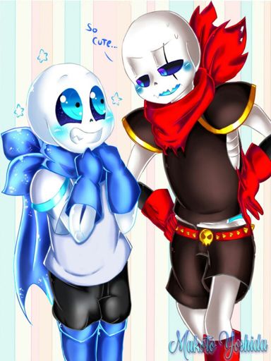 Blueberry and Swapfell Sans | Undertale Amino