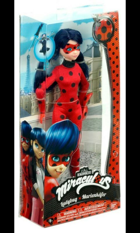 ladybug en muñecas