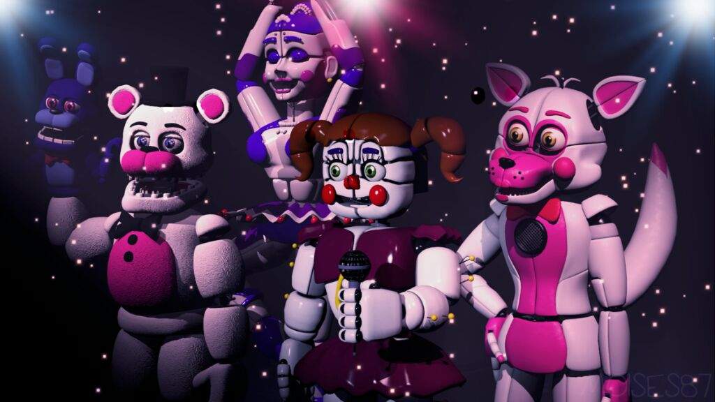 5 horas para destravar sister location 😎😎 | Five Nights at Freddys PT ...