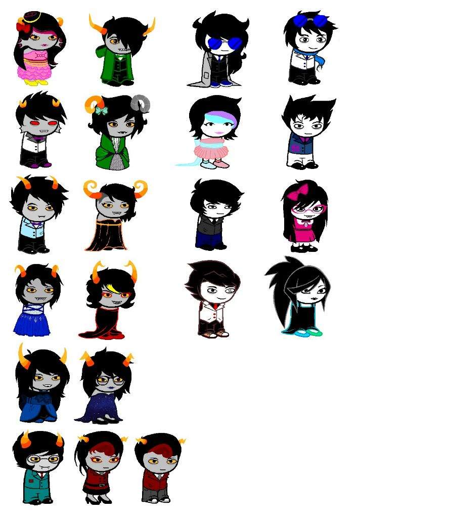 homestuck alpha sprites