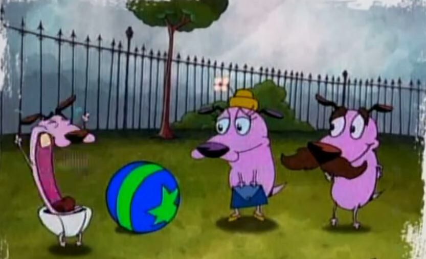 courage the cowardly dog remembrance of courage past