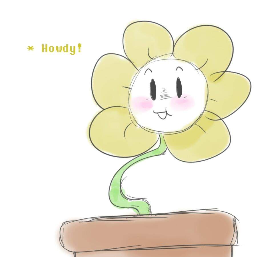 Cute flowey | Undertale Amino