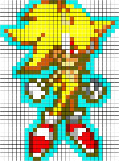 Super sonic pixel | Wiki | Pixel Art Amino