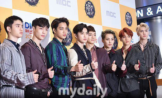 Newspic Exo At Dmc Festival 16 Mbc Korean Music Wave K Pop Amino