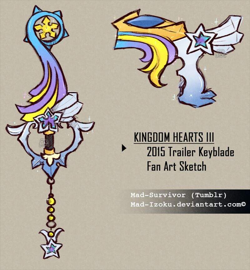 kingdom hearts 3 keyblades