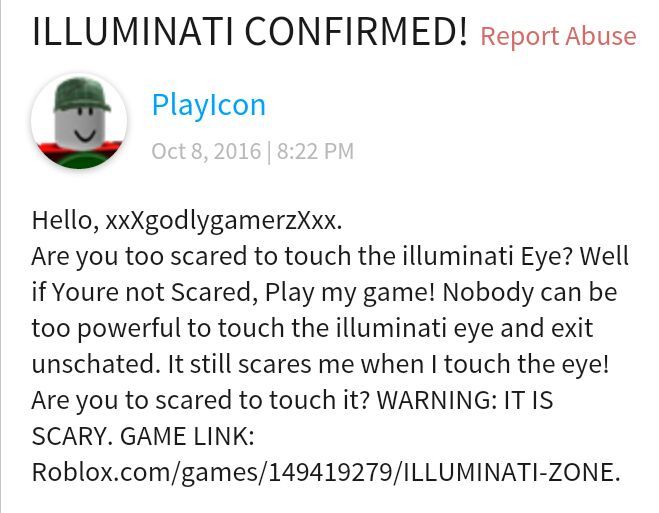 Crappy Game Review Illuminati Zone Roblox Amino - regularyt roblox