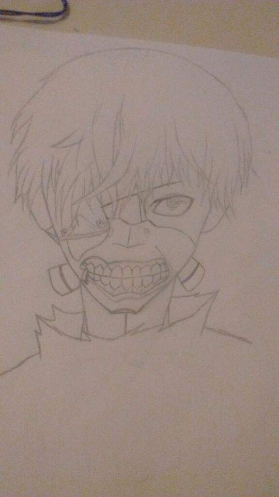 Kaneki drawing start | Anime Amino