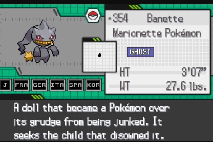 Pokemon off white. Banette Pokemon.