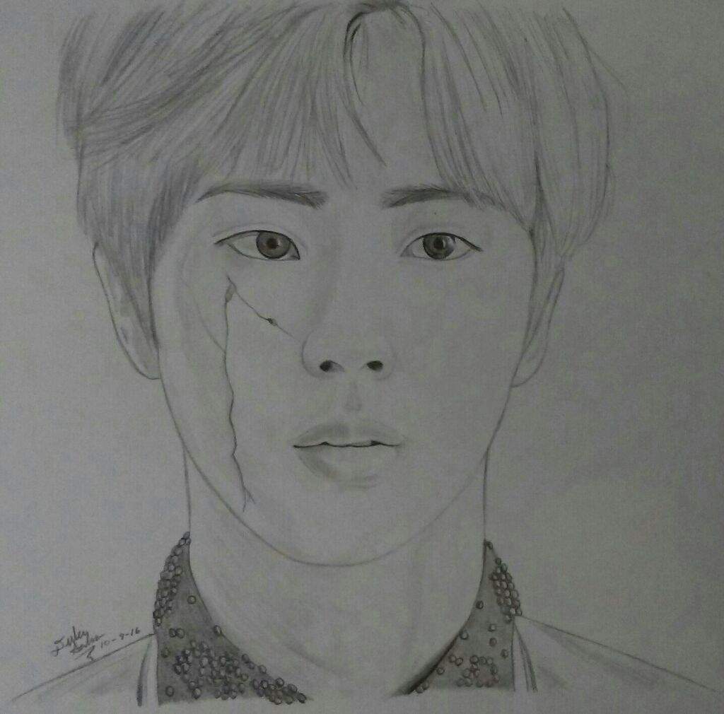 Jin Blood Sweat Tears Fanart Army S Amino