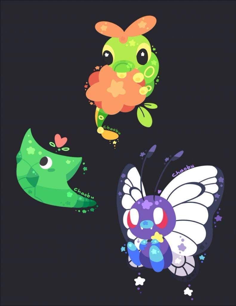 Caterpie Evolutions | Wiki | Pokémon Amino