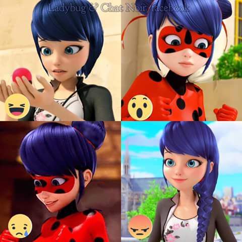 Peinados de los personajes de ladybug | Miraculous Amino