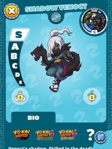 Shadow venoct 4 Robanyan F | Yo-Kai Watch Amino