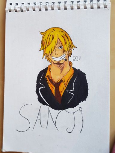 Mi dibujo de sanji | One Piece España Amino