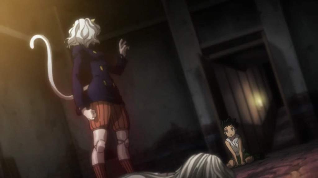 Starting off with the shot from 5:58, we have Pitou standing above Kite&apo...
