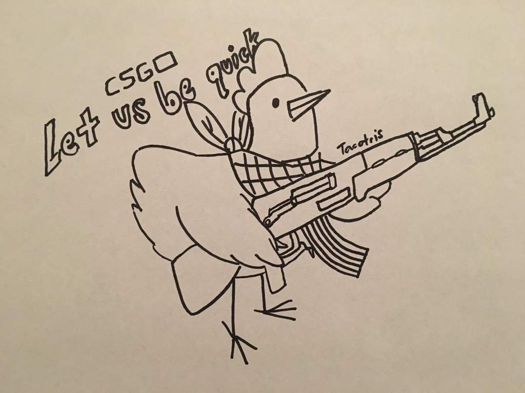 Как нарисовать cs go