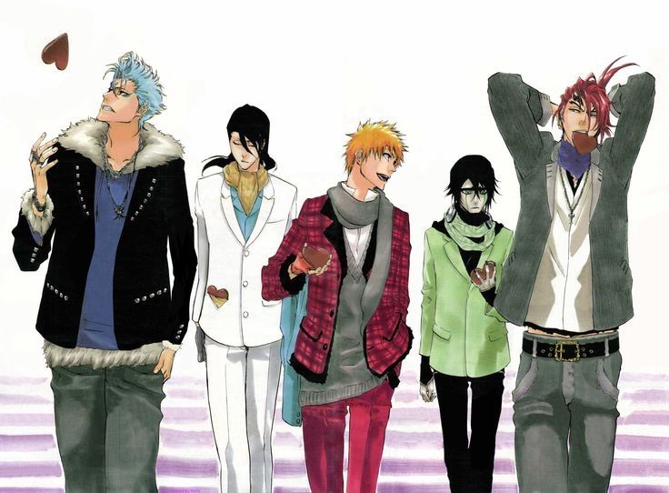Bleach Characters In Suits Or Street Clothes | Anime Amino