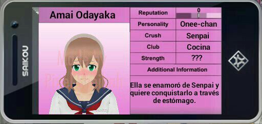 Fichas De Las Rivales Yandere Simulator 💌 Amino Amino