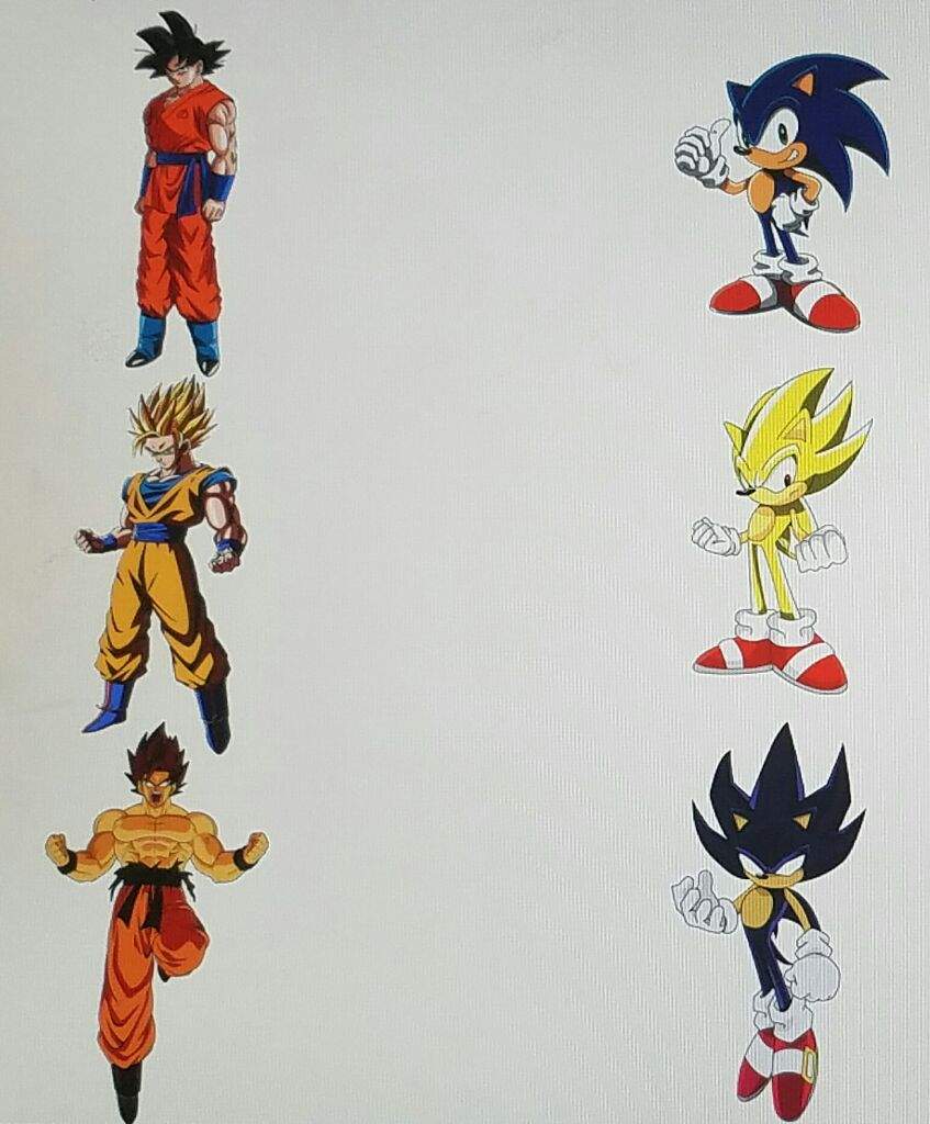 sonic and dragonball z