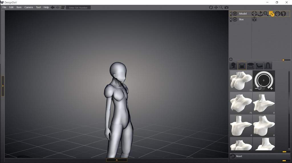 editing design doll models