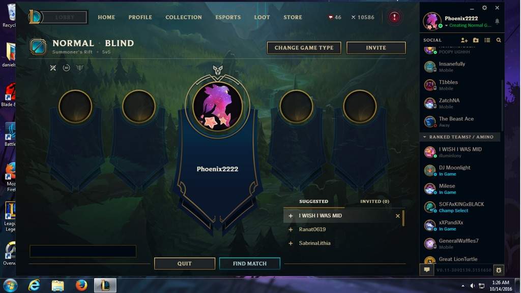 how to update league client alpha