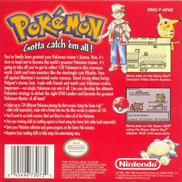 Pokémon Red Version | Wiki | Pokémon Amino