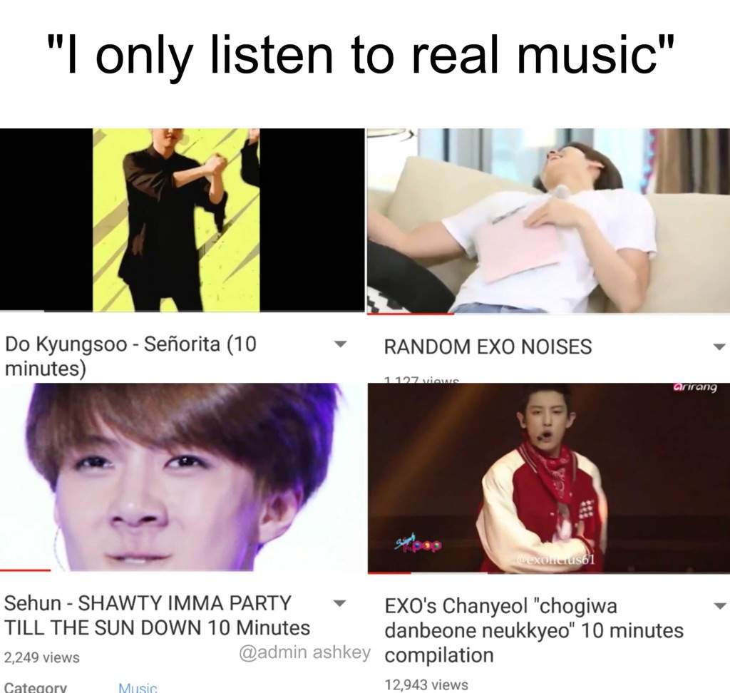 Random Exo Meme Dump EXO Amino