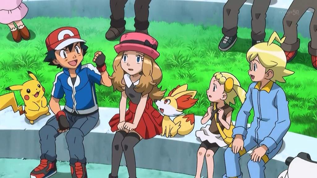 Amourshipping in serena long hair.