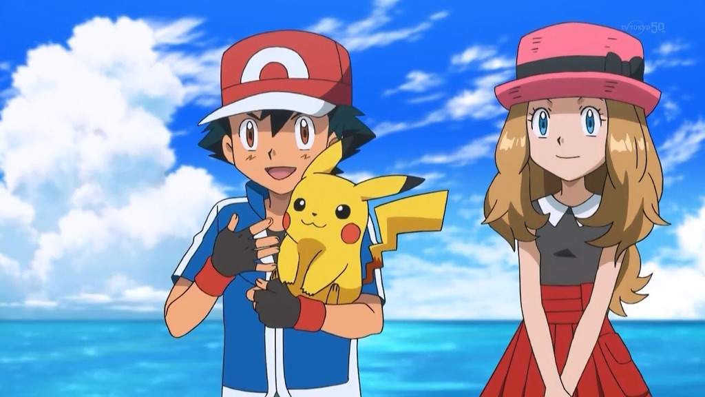 Amourshipping in serena long hair | Pokémon Amino