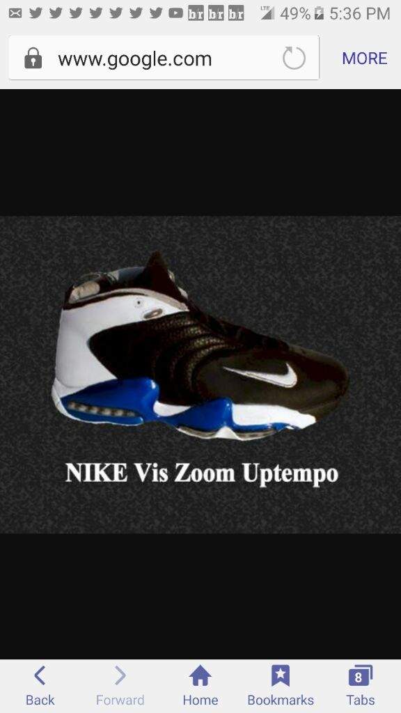 air vis zoom uptempo