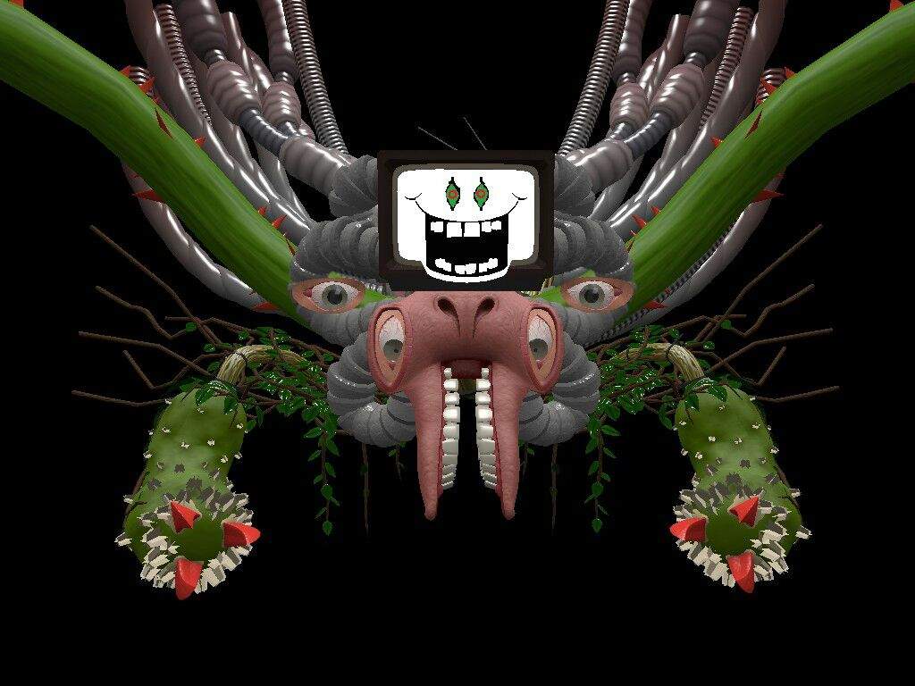 PHOTOSHOP FLOWEY Wiki Undertale Español Amino