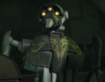 clone wars tactical droid