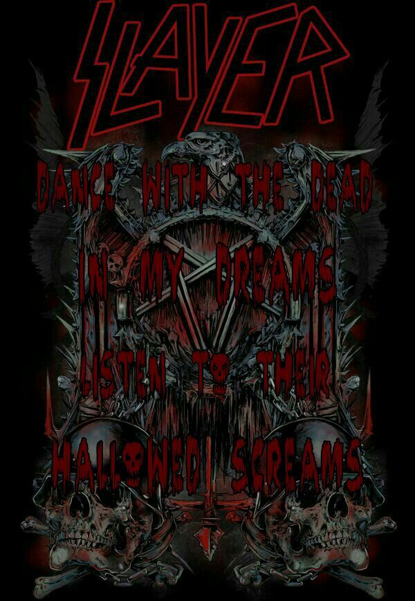 Slayer Lyric Wallpaper | Metal Amino