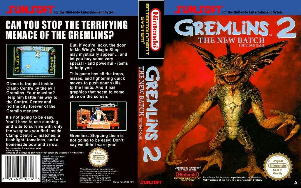 gremlins 2 gameboy