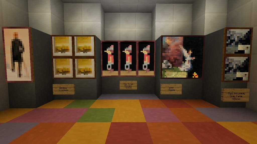 Art Museum In Minecraft! Minecraft Amino