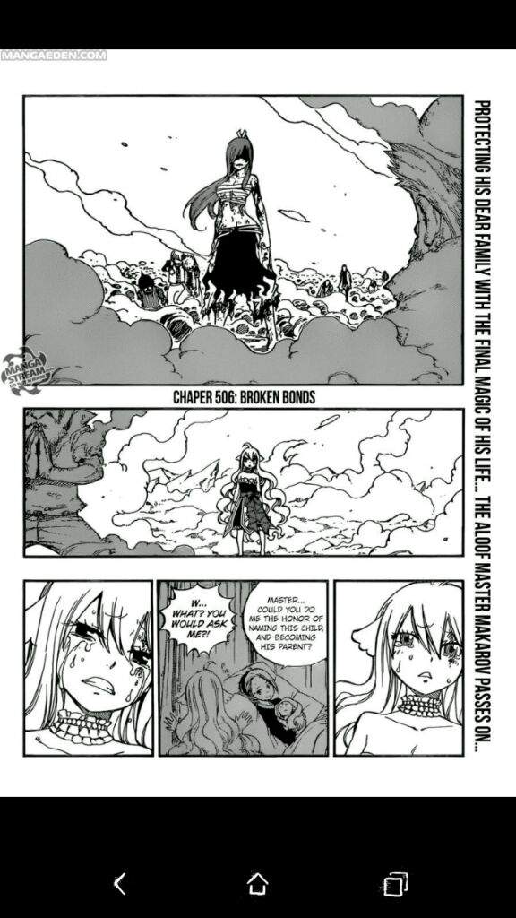Fairy Tail Chapter 506 Review Fairy Tail Amino