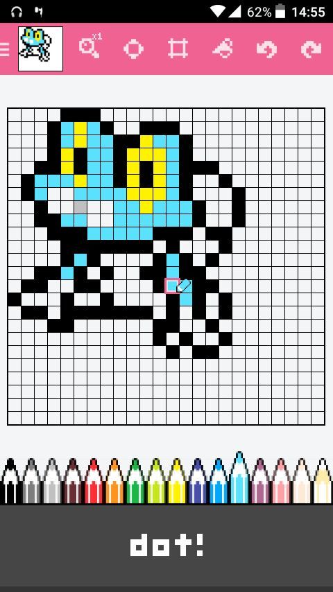 Froakie pixel art | •Pokémon• En Español Amino