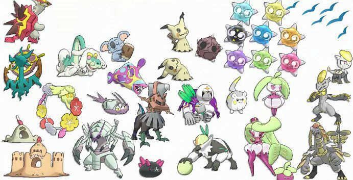 TODOS LOS POKEMON NUEVOS DE ALOLA | •Pokémon• En Español Amino