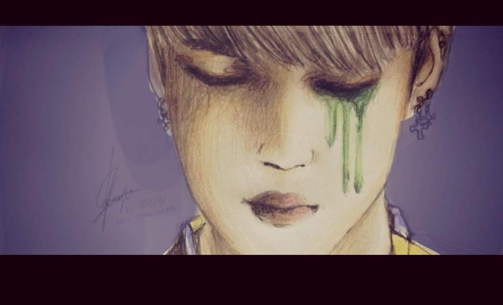 Draw Jimin Blood Sweat And Tears Armys Amino