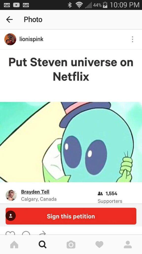 petition for su on netflix steven universe amino