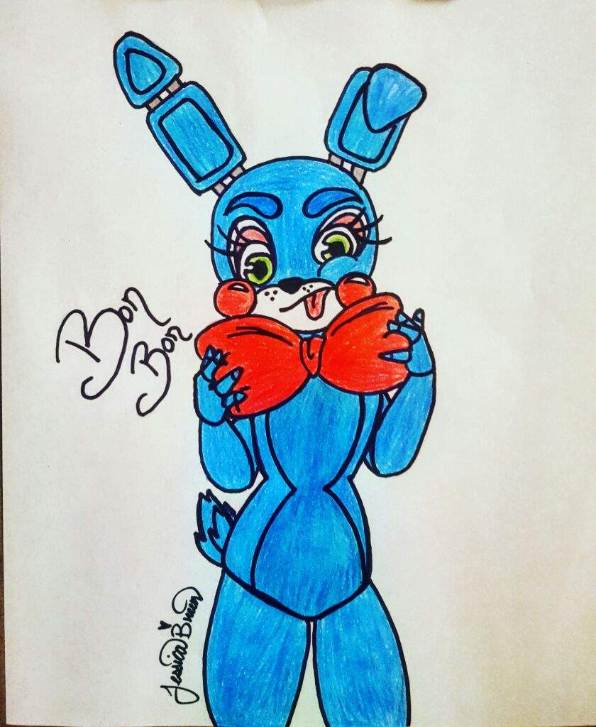 Toy Bonnie Fan Art Five Nights At Freddys Amino 7956