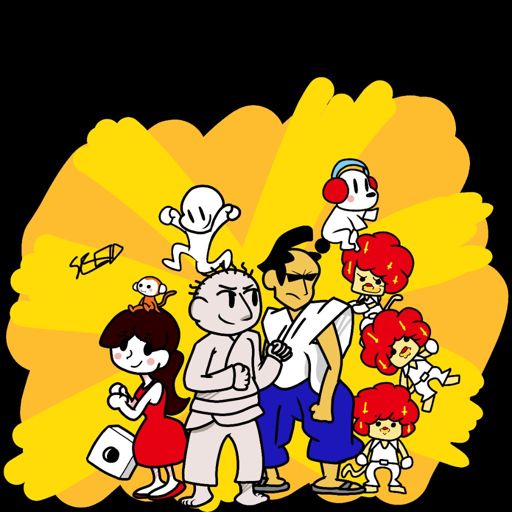 Late Rhythm Heaven 10th Anniversary Art | Rhythm Heaven Amino Amino