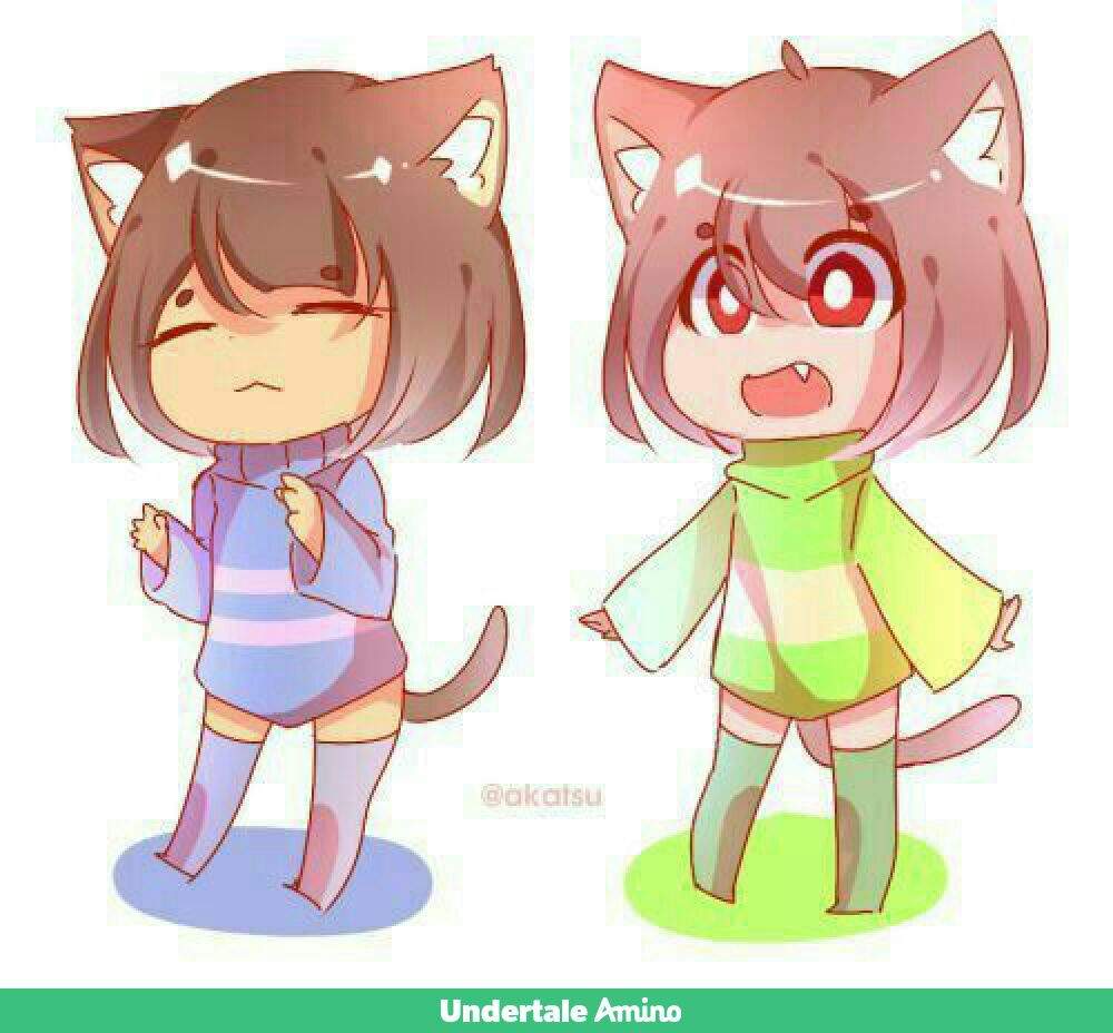 Kawaii Frisk And Chara Charisk Amino