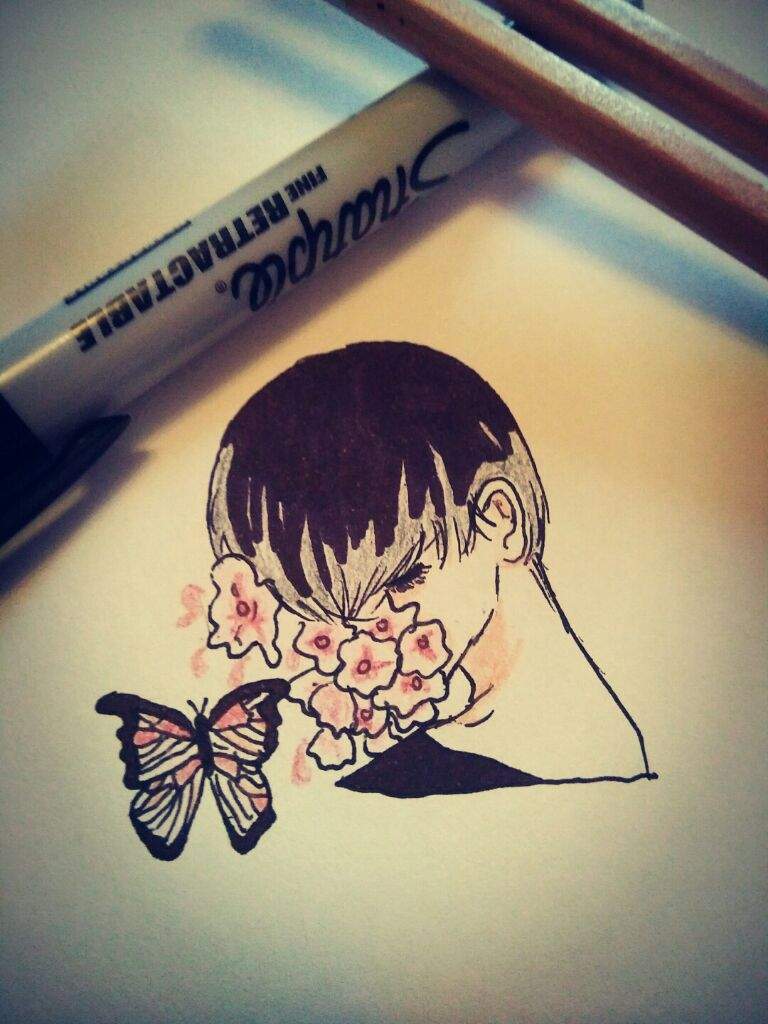 Bts butterfly fanart | ARMY's Amino