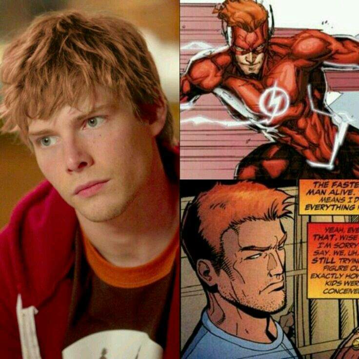 So the Flash in this movie would be Wally West, just like in my Justice Lea...