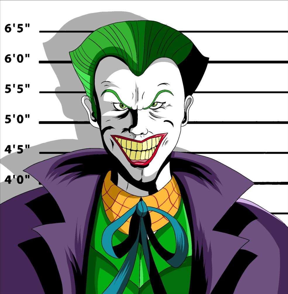 Joker Mugshot Cartoon Amino Amusing photos of people being arrested are also okay, as. joker mugshot cartoon amino