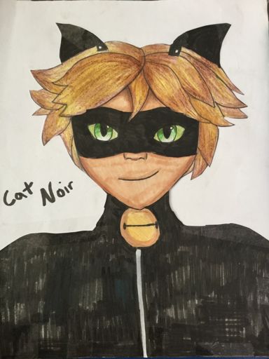 Cat Noir Drawing!!! | Miraculous Amino