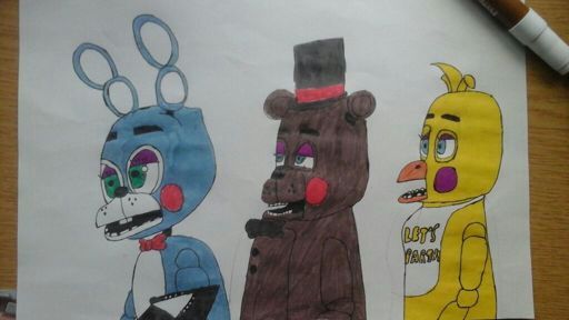 Fnaf 2 Stage animatronics and bonnie puppet | Five Nights At Freddy's Amino